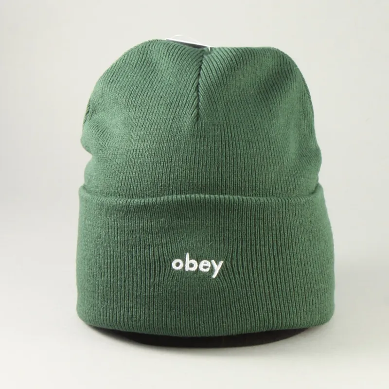 OBEY Karma Beanie - Dark Cedar